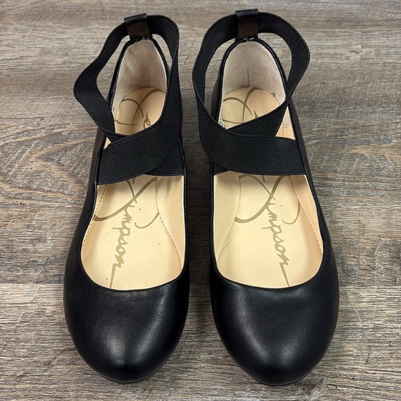 Jessica Simpson MANDALAYE Black Ballet Flats 5.5 - Picture 2 of 8